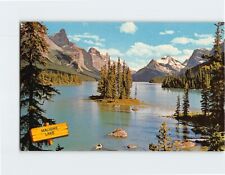 Postcard Maligne Lake, Jasper National Park, Canada picture