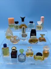 Lot of 18 Minis Miniature Women's & Men’s Cologne Perfume Samples Vtg-New -Used picture
