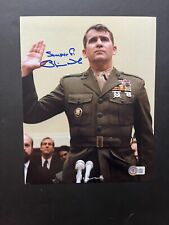 Oliver North Rare autographed signed USMC Iran Contra 8x10 photo Beckett BAS picture