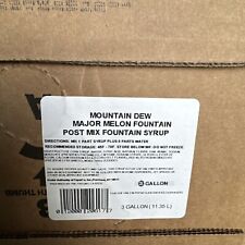Mountain Dew Major Melon Fountain 3 Gallon Concentrated Syrup (EXP 10/12/2023) picture