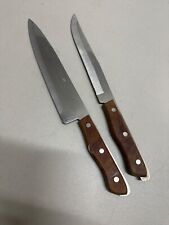 precision hollow steel lot of 2 knives 8