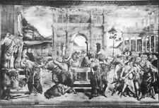 PUNISHMENT OF KORAH, DATHAN, AND ABIRAM, Botticelli, Magic Lantern Glass Slide picture