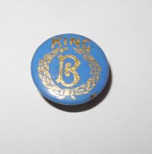 Vintage 1890's King Bicycle Cycle Advertising Lapel Stud Token Charm Pin picture