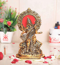 Indian Traditional Goddess Saraswati ji Murti for Pooja & Decorative picture