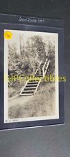 IGU VINTAGE PHOTOGRAPH Spencer Lionel Adams 9-1-1933 MAN ON WOOD STEPS picture