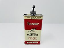 Vintage Flo-master Transparent Black Ink Stock No T-102 Cushman & Denison USA picture