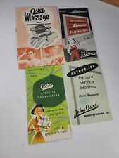 Vintage Oster Pamphlets Lot Of 4 Paper Ephemera Collectibles picture