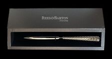 Reed And Barton Modern Alexandria Letter Opener in Gift Box Sleek Stainless NIB picture