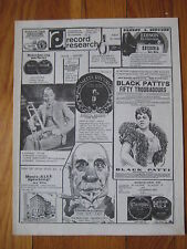 1980 vintage RECORD RESEARCH Rosetta Reitz Clyde Bernhardt Thomas Beecham jazz picture