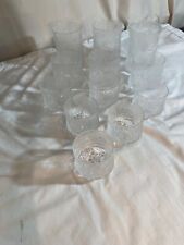 Vintage 1960’s Ultimate Thule Tapio Wirkala for Littala Finland Ice Cube Glasses picture