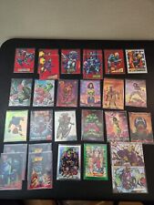 Vintage Marvel, X-men, Superheros/Villian Collector Cards 1991 Impel/1993 Skybox picture