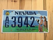 Nevada FFA Agricultural License Plate  picture