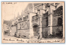 Gard Occitania France Postcard Portal of Old Saint-Gilles 1901 Antique picture