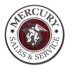 Mercury Cars Sales and Service Design Reproduction Circle Aluminum Sign picture