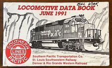 Southern Pacific Railroad Denver Rio Grande Locomotive Data Book June 1991 picture