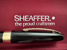 Sheaffers Fountain Pen Imperial 3 Trim Foiled Gold Piston Marking Antique picture