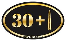30+1 (30plus1) PRO GUNS, NRA, & 2nd Amendment Decal / Window / Bumper Sticker picture