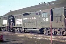 PC penn central  7245 red p GP-9 reading,pa. original slide picture