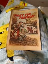 Vintage 1949 General Comics , Inc. Fight for Freedom Comic Book picture