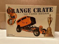 Revell Original Issue Factory, Orange Crate '32 Ford Sedan STARTED picture