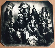  Chiefs Of the Sioux Indians tintype C1047RP picture