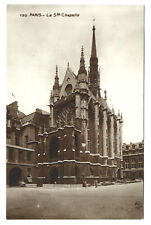 France PARIS Le Ste Chapelle Saint Chapelle Cathedral Church French Postcard picture