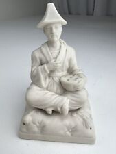 Blanc de Chine 2piece Insense Holder Burner Figurine Male Chinoiserie Porcelain picture