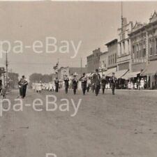 Vintage 1910s RPPC Street Parade Music Band Car Sleepy Eye Minnesota Postcard #1 picture