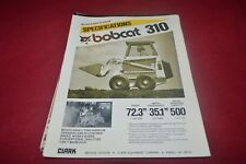 Bobcat 310 Skid Steer Loader Dealer's Brochure CDIL ver2 picture