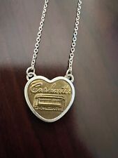 Carhartt's Heart Shaped Button Necklace  picture