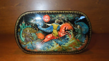 Beautiful Fairy Tale Hand Painted Russian Box with COA picture