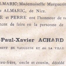 Jean Paul Xavier Achard Avignon 1884 Archivist Vaucluse picture