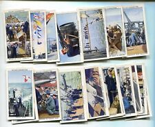 1939 WILLS CIGARETTES LIFE IN THE ROYAL NAVY 50 TOBACCO CARD SET picture