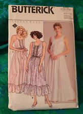 Vintage 1986  Butterick Dress or Nightgown Pattern # 3778 Petite - Medium picture