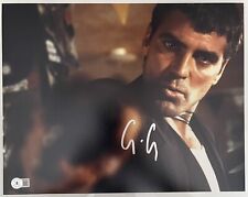 11x14 Signed George Clooney From Dusk Till Dawn Picture W/ Beckett Sticker BAS picture