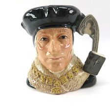 ROYAL DOULTON Sir Thomas More D6762 Character Toby Jug Mug Figurine Large 7