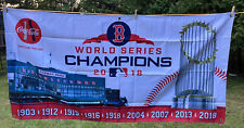 New Boston Red Sox 2018 World Series Coca Cola Banner Sign 72x37 In POP Advert picture