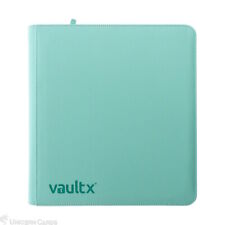 Vault X: Premium 12-Pocket Exo-Tec® Zip Binder - Mint Green :: 20 Pages Album :: picture