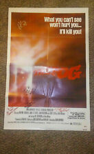 John Carpenter signed The Fog Movie Poster Horror Cast signed x5 Michael Myers picture