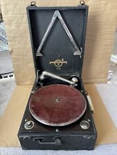 Antique Portable Wind-up Gramophone, Columbia Viva-tonal Grafonola No112 / Parts picture
