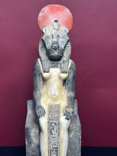 Magnificent statue of Sekhmet-great goddess of warpower carved Egyptian antiques picture