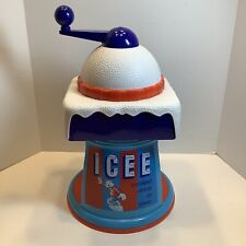 Original Vintage ICEE Brand Novelty Ice Shaver Sno-Cone Drink Maker 12”, New picture