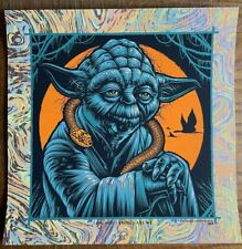 Todd Slater Luminous Beings We Are IRRIDESCENT Foil Ed #32/75 STAR WARS YODA picture