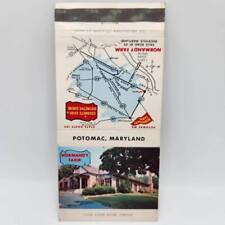 Vintage Matchbook Normandy Farm Potomac Maryland Rockville Restaurant  picture