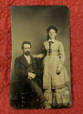 Tintype of Young Midwestern Couple Beautiful Image Wild West  picture