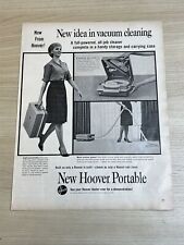 Hoover Portable Vacuum 1962 Vintage Print Ad Look Magazine picture