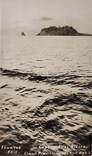 Real Photo Postcard Cape St Elias Alaska Small Pinnicle 494 Ft High Thwaites  picture