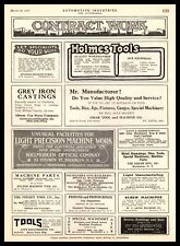 1919 Kollmorgen Optical Brooklyn New York Eisler Mfg. Rochester Vintage Print Ad picture
