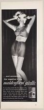 1959 Print Ad Maidenform Girdles Lady Minimizes the Negative New York,NY picture