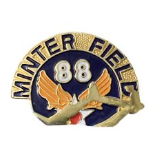 Vintage USAAF Minter Field 88 Lockheed P-38 Pin picture